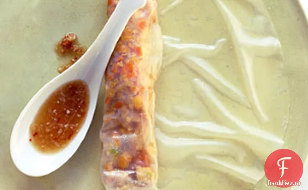 Crisp Orange-Rulouri De Primăvară De Pui