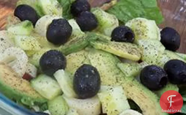 Salată verde cu mentă uscată