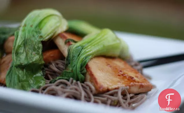 Fidea Soba Cu Tofu Și Bok Choy