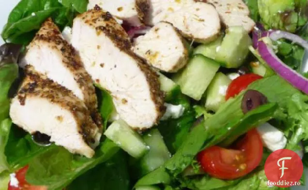 Salată De Pui Grecească La Cuptor