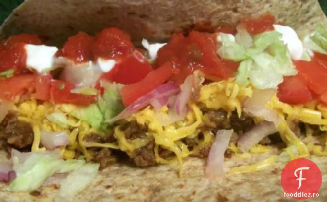 Tacos Fără Carne Cu Proteine Vegetale Se Sfărâmă