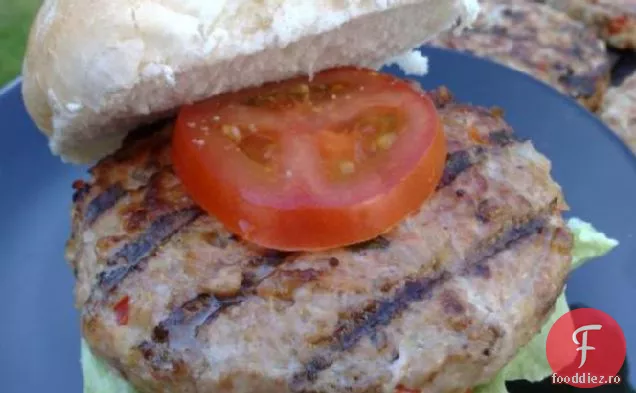 Burgeri De Curcan Cu Brânză De Vară