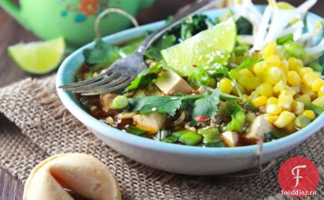 Idee nebună de cină rapidă: bol Miso Ramen {vegan}