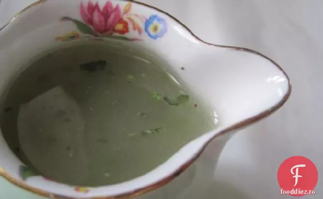 Pansament cu lămâie-ierburi cu mentă și tarhon