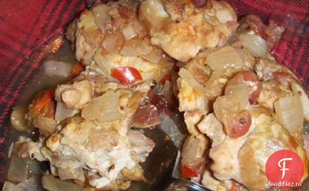 John ' s Crock Pot Cranberry Chicken