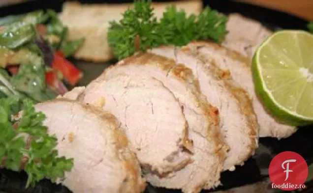 Filet De Porc Cu Usturoi La Grătar