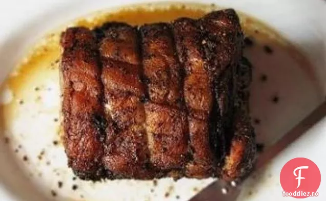 Friptură de porc cu sos de bere
