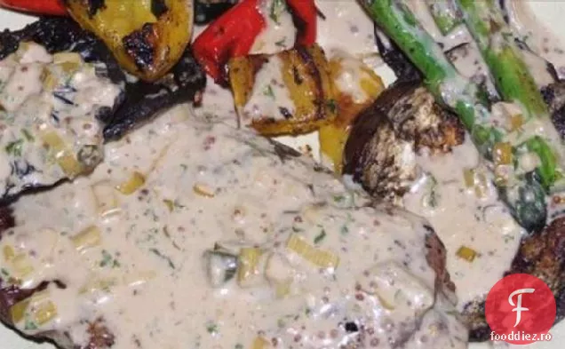 Easy Steak Diane